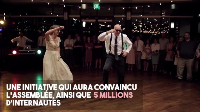 FEMME ACTUELLE - La danse endiablée d'un père pour le mariage de sa fille