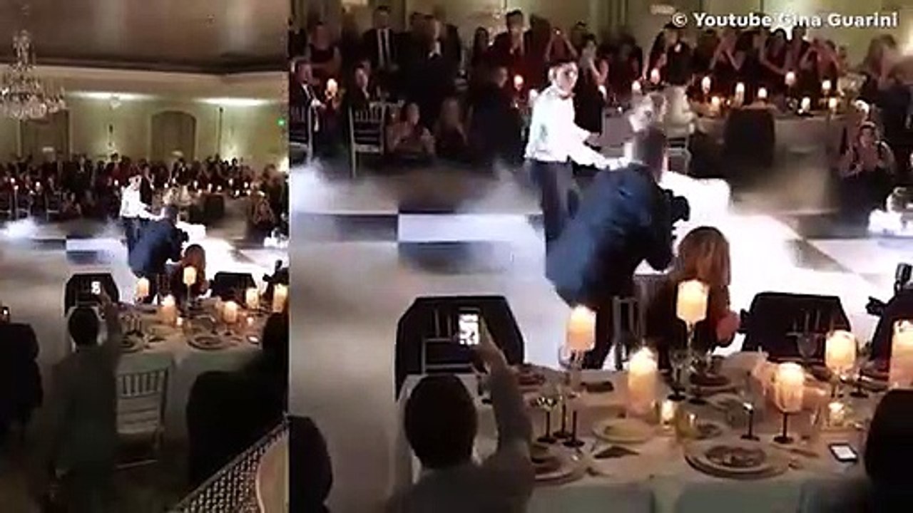 FEMME ACTUELLE - Pour son mariage, ce couple reproduit la chorégraphie de Dirty Dancing