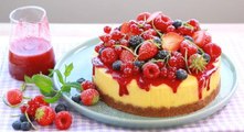 La recette en vidéo du cheesecake aux fruits rouges