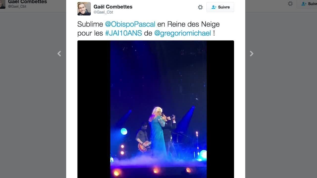 FEMME ACTUELLE - Déguisé en Elsa ("La Reine des neiges"), Pascal Obispo chante "Libérée, Délivrée"