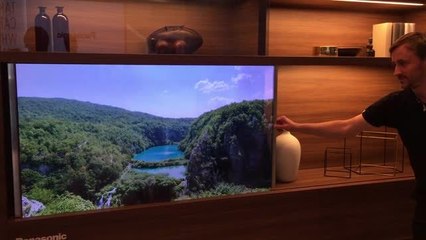 Ecran Oled transparent Panasonic