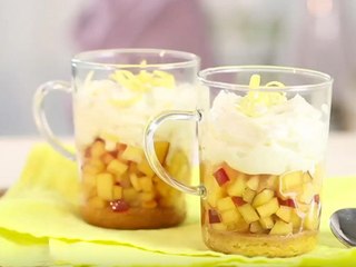 Tiramisu express aux nectarines