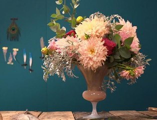 Comment faire un bouquet de Dahlias