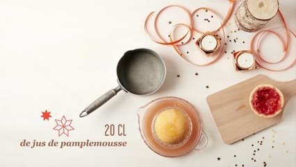 Noix de Saint Jacques au beurre de pamplemousse