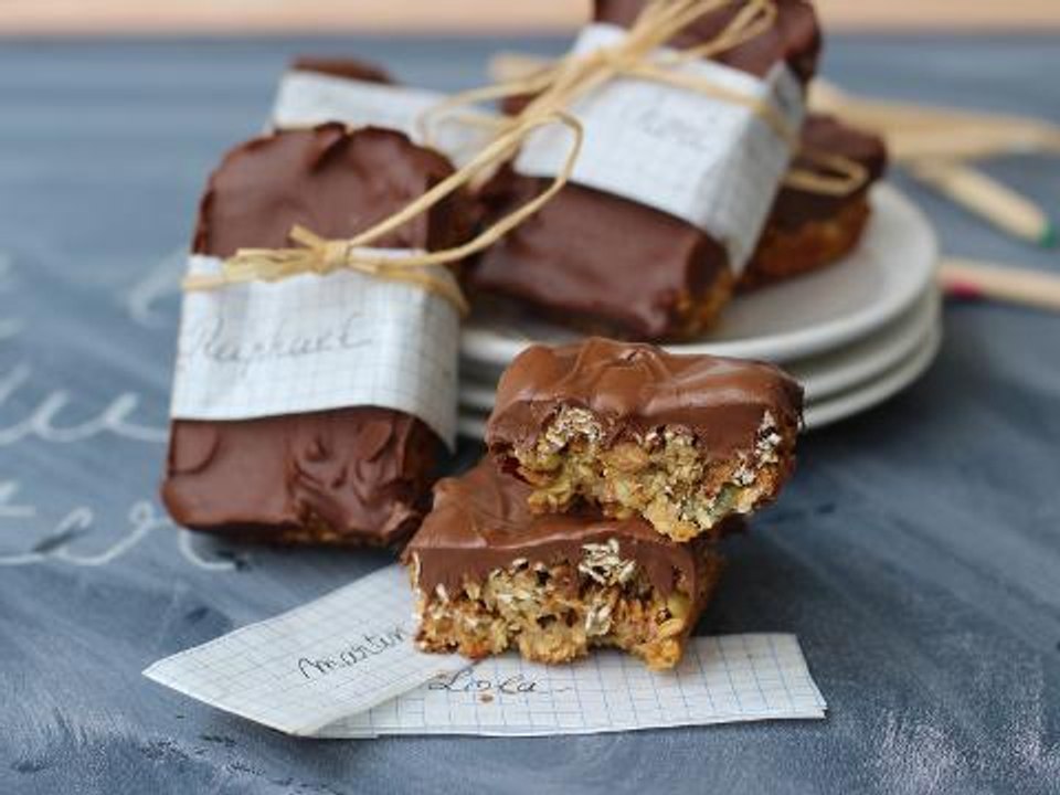 Comment faire des barres de céréales au chocolat ?