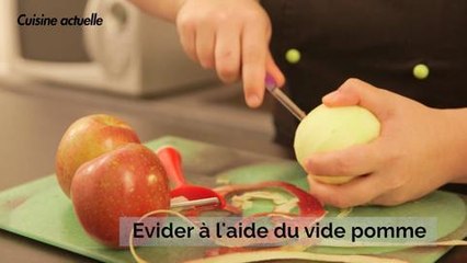 Eplucher et vider une pomme V1- (1)