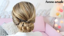 Défi coiffure : le chignon bas