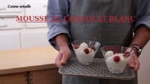 cuisineactuelle.fr Mousse au chocolat blanc coco en vidéo