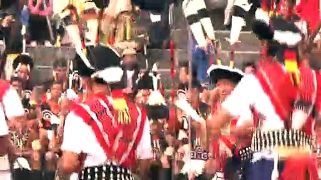 Dance of victory by Rengma Naga tribes