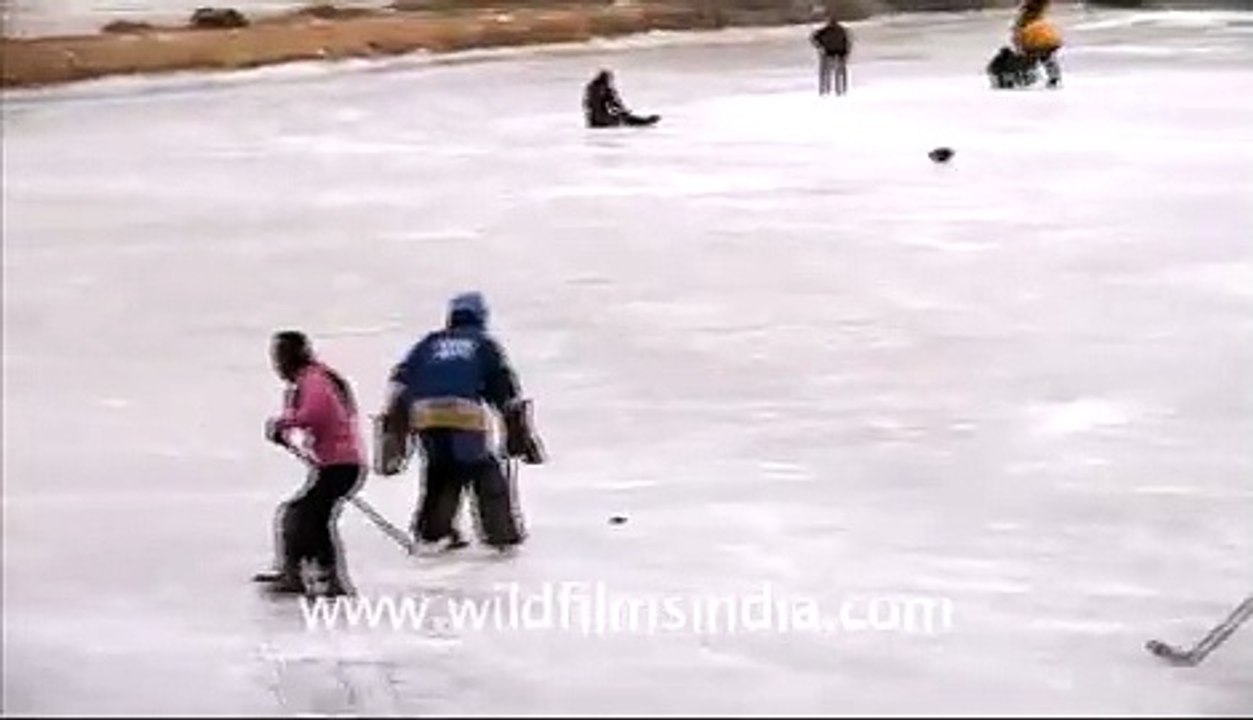 Ice skating, Kashmir style!