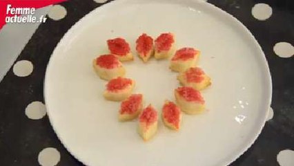 La recette des bisous mini financiers
