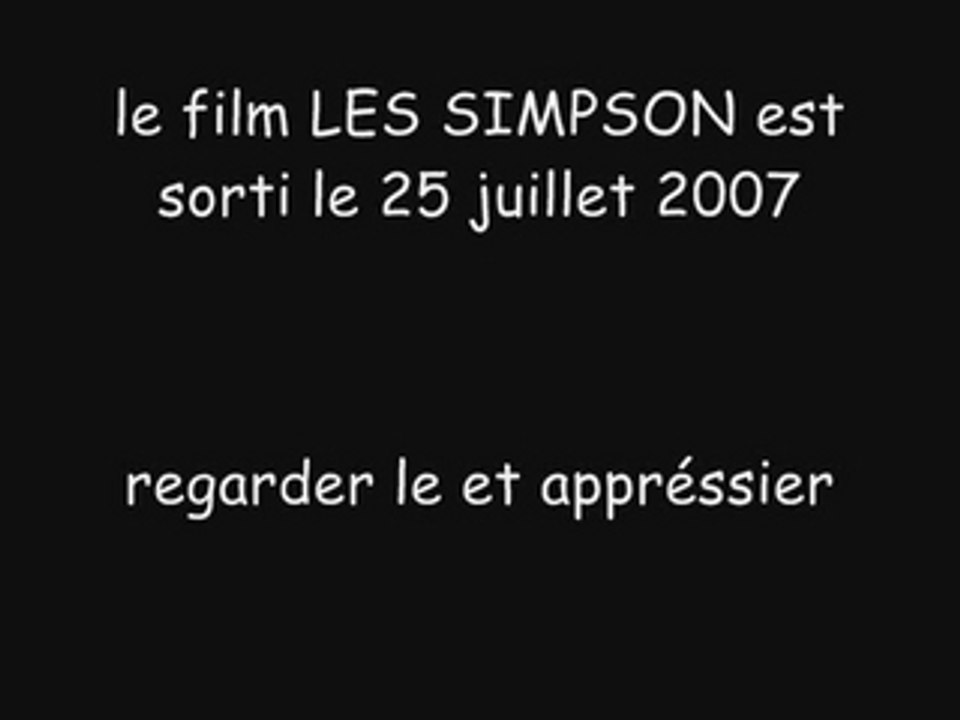 The simpson movie by bugs