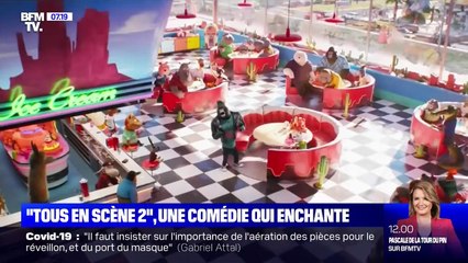 La sortie de "Tous en scène 2" évoquée sur BFMTV