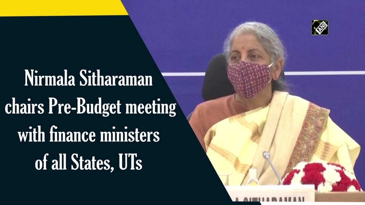 Nirmala Sitharaman chairs pre-Budget meeting with finance ministers of all states, UTs