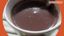 Creme de chocolate - Chocolate quente cremoso