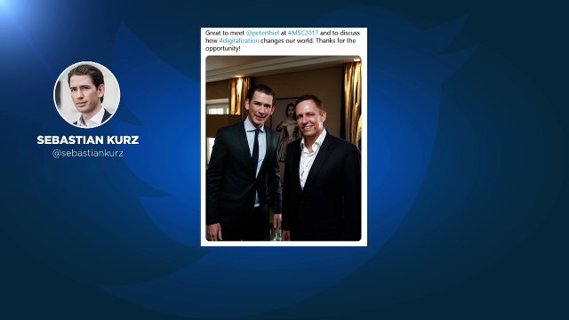 „Thiel Capital“: Sebastian Kurz arbeitet künftig in Kalifornien für ehemaligen Trump-Berater