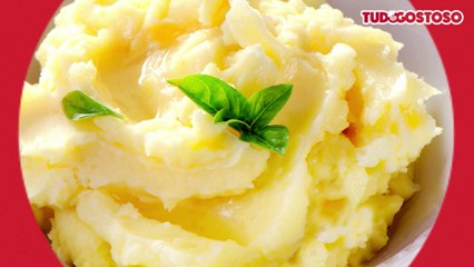 Purê de aipim com queijo