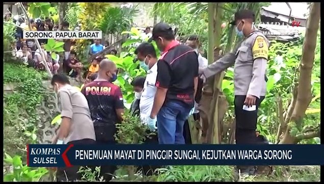 Penemuan Mayat Di Pinggir Sungai, Kejutkan Warga Sorong