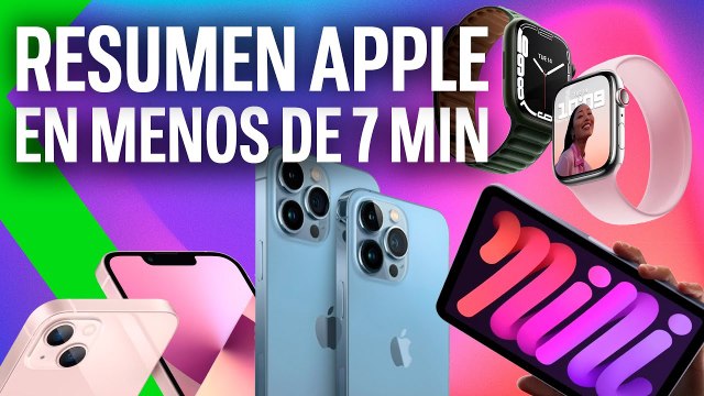 RESUMEN KEYNOTE iPhone 13 iPad, iPad mini, Apple Watch series 7, Apple TV+ y mucho más