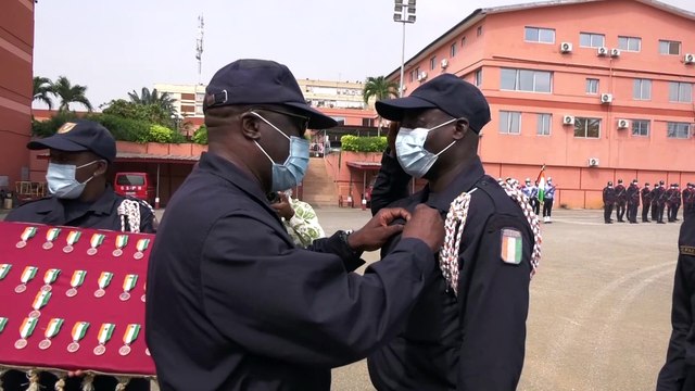 Groupement des Sapeurs Pompiers Militaires : 43 soldats du feu décorés