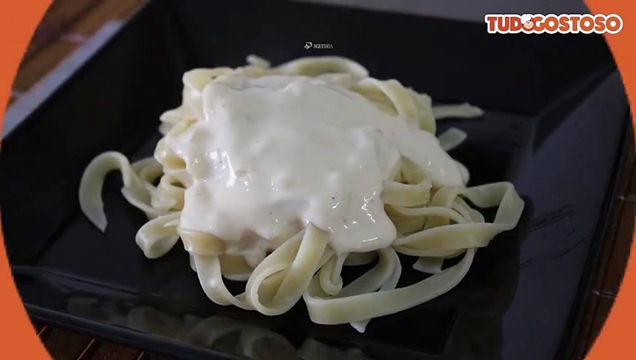 Macarrão ao molho branco - simples e rápido