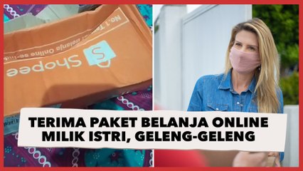 Suami Terima Paket Belanja Online milik Istri, Isinya Bikin Geleng-geleng
