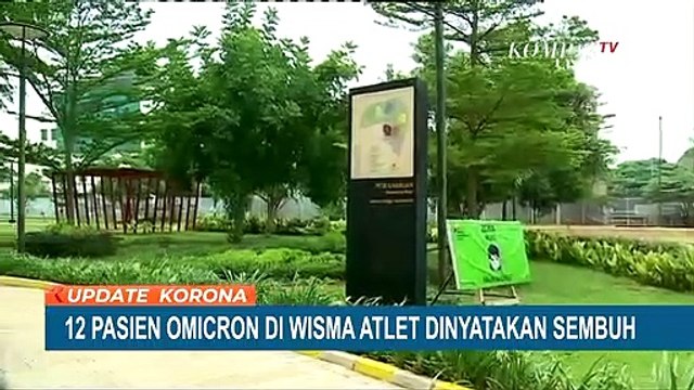 Kabar Baik! 12 Pasien Omicron di Wisma Atlet Dinyatakan Sembuh