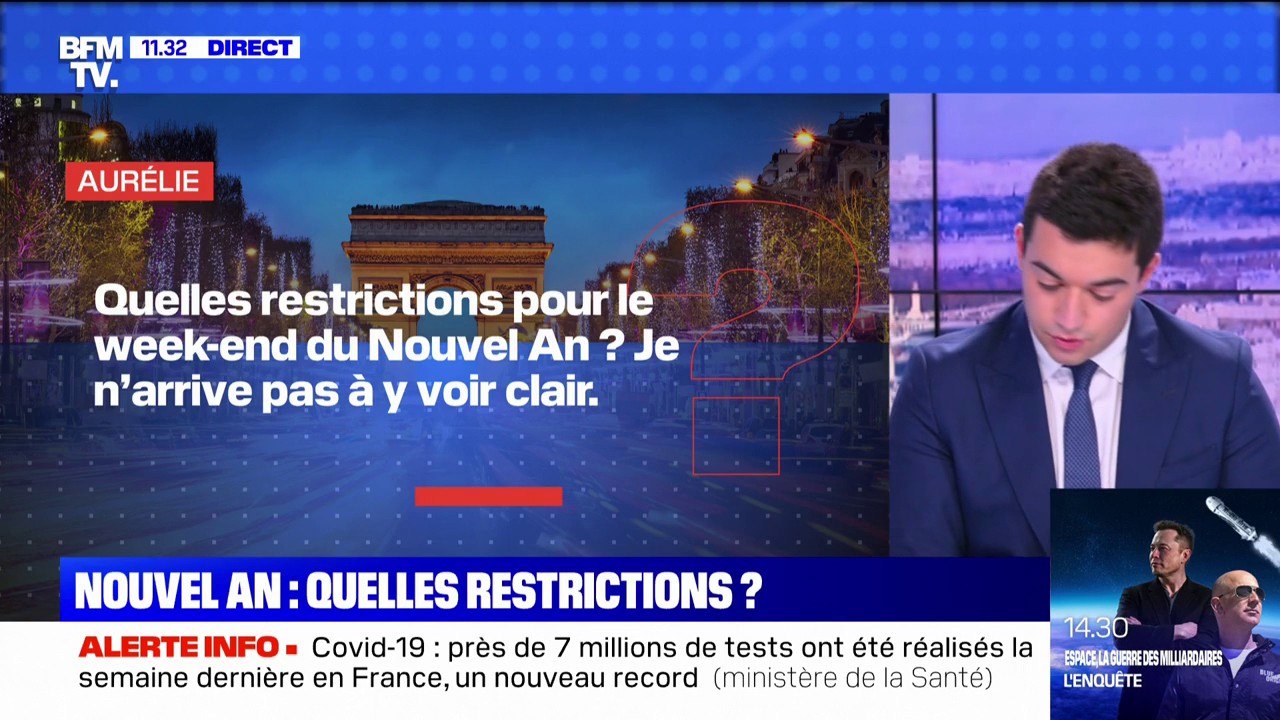 Quelles restrictions seront appliquées le soir du nouvel an? BFMTV répond à vos questions