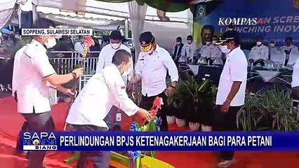 Resiko Kerja Tinggi, Pemerintah Ajak Petani di Soppeng Ikuti BPJS Ketenagakerjaan