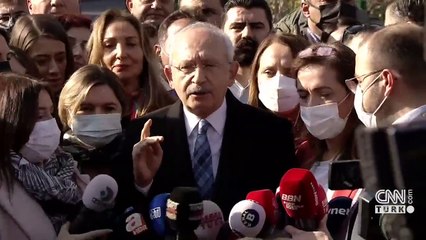 SON DAKİKA: MEB'e alınmayan Kılıçdaroğlu'ndan kapı önünde açıklama