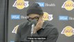 Westbrook in no mood for analysis after Lakers' defeat