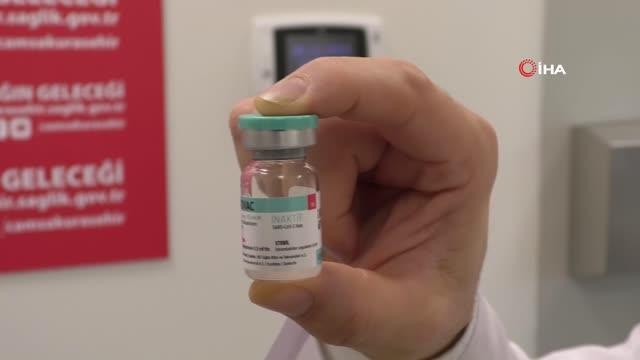 Başakşehir Çam ve Sakura'da yerli aşı Turkovac ile aşılama başladı