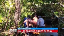 Encuentran segundo cuerpo desaparecido en Pojo, continúa la búsqueda de otros cuatro