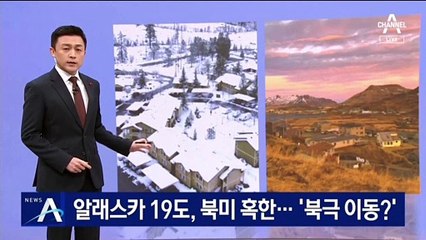 알래스카 19도, 북미 혹한…‘북극 이동?’