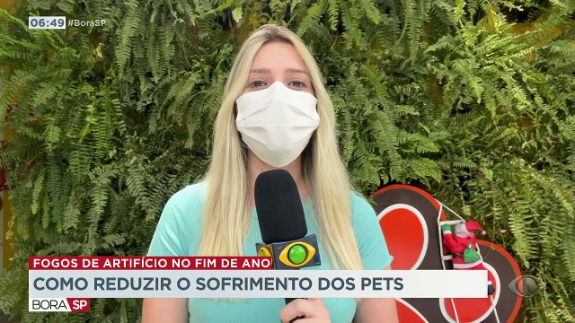 Quem tem animal de estimação sempre fica preocupado no fim do ano. Os fogos de artifício assustam os pets. A repórter Alinne Fanelli foi atrás algumas dicas que podem reduzir esse sofrimento.