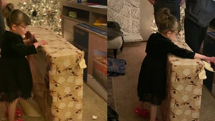 'Four-year-old's reaction to her Christmas present will brighten up your day (8.2M+ views)'