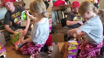 'Dad instantly regrets his poor choice of words after daughter nearly 'destroys' her Christmas gift (13M  views)'