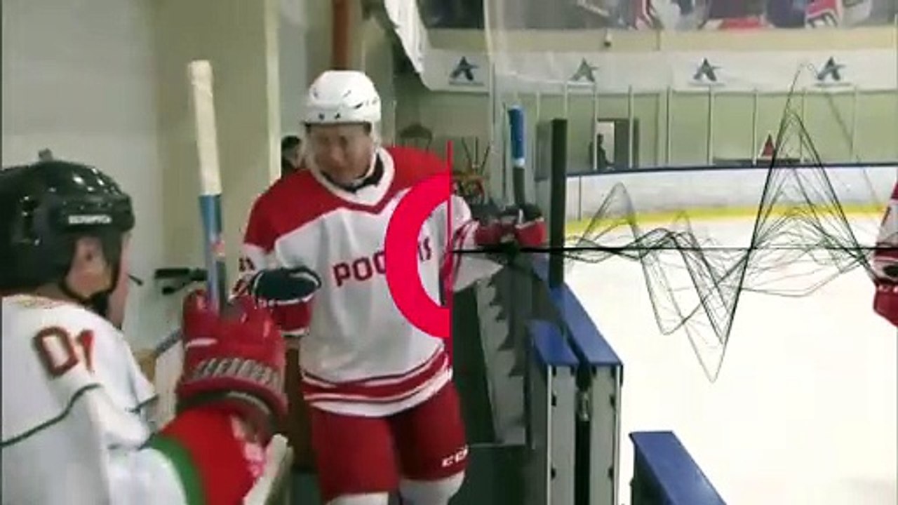Ewig jung? Putin (69) und Lukaschenko (67) spielen Eishockey