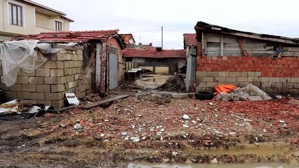 KIRKLARELİ - Taşkının zarar verdiği yerlerde hasar tespit çalışmaları başladı