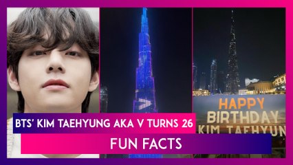 BTS' Kim Taehyung Aka V Turns 26, Here Are Some Fun Facts About Him