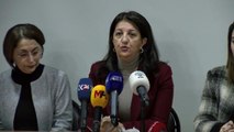 PERVİN BULDAN HDP BAHÇELİEVLER İLÇE BİNASINI ZİYARET ETTİ