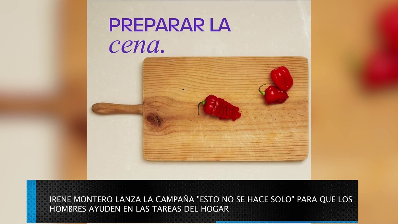 "Poner la mesa...no se hace solo", así es  la nueva campaña de Irene Montero