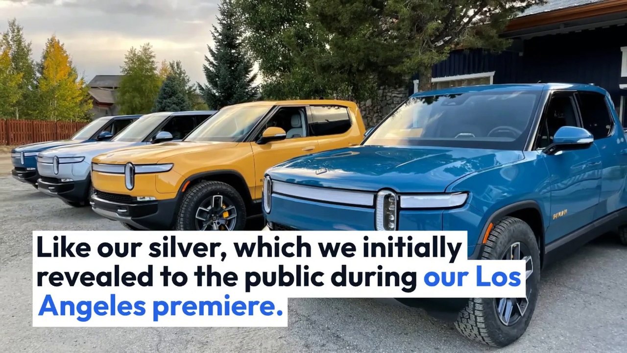 RIVIAN R1T - Rivian Electric Truck. Your electrifying adventure is about to begin.