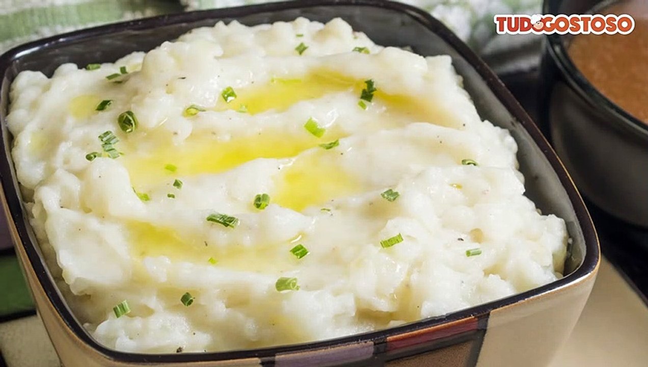 Purê de batata com azeite