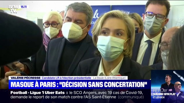 On gère la situation au jour le jour et sans concertation : Valérie Pécresse réagit aux nouvelles mesures sanitaires