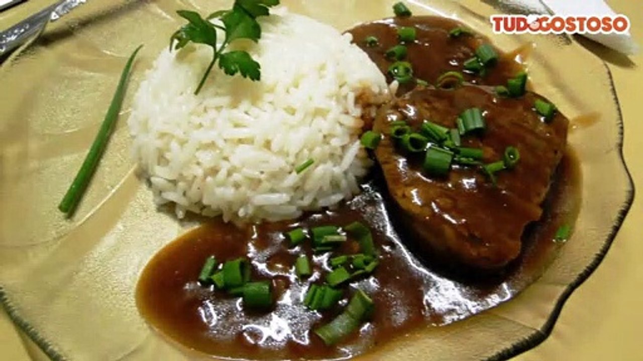 Filé mignon ao molho de cerveja preta