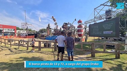 El barco pirata de 13 y 72, a cargo del grupo Drako