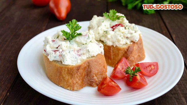 Patê de Ricota simples