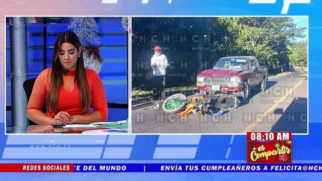 ¡Manudo! Motociclista invadió carril contrario en carretera a Valle de Ángeles