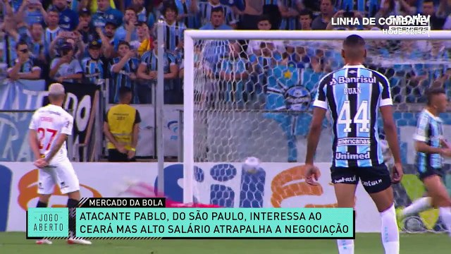 QUE PAPINHO, HEIN? Diego Souza pode voltar ao Grêmio logo após ter saído? Pode. E o Palmeiras pode achar seu mais novo reforço para o ataque. VEJA! #JogoAberto